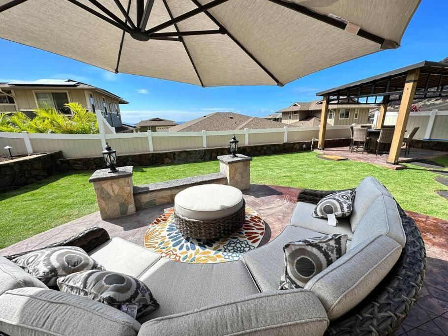 New 4 Bedroom Home With Ocean And Gorgeous Mountain Views In The Gated Community Of Mauna Olu Waianae ภายนอก รูปภาพ