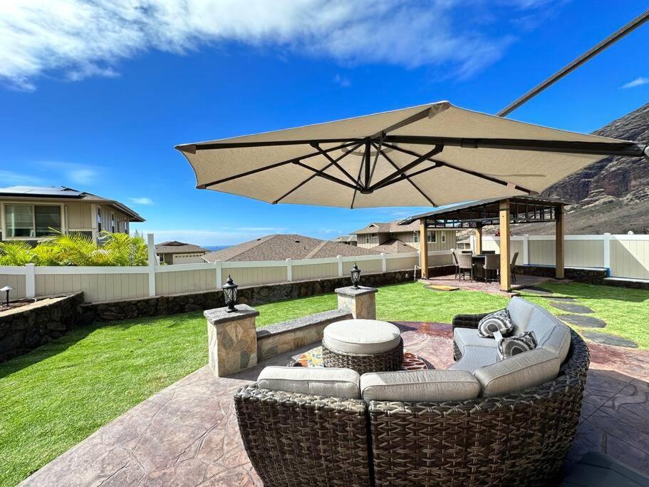 New 4 Bedroom Home With Ocean And Gorgeous Mountain Views In The Gated Community Of Mauna Olu Waianae ภายนอก รูปภาพ