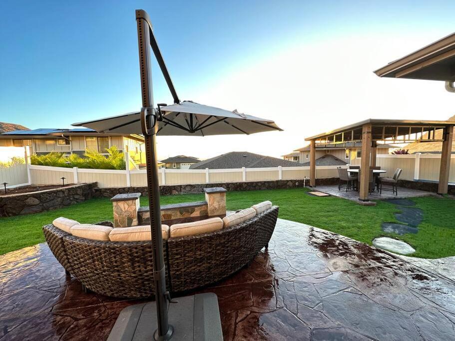New 4 Bedroom Home With Ocean And Gorgeous Mountain Views In The Gated Community Of Mauna Olu Waianae ภายนอก รูปภาพ