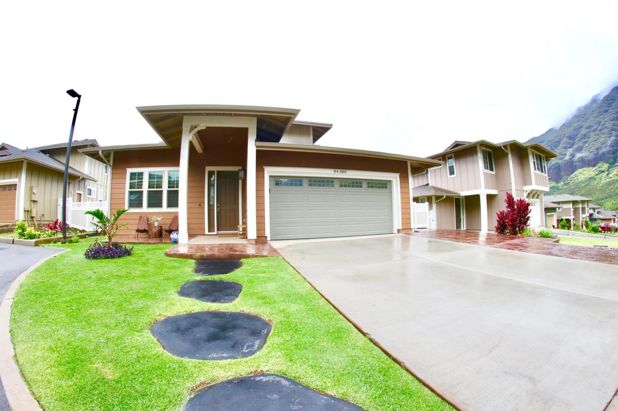 New 4 Bedroom Home With Ocean And Gorgeous Mountain Views In The Gated Community Of Mauna Olu Waianae ภายนอก รูปภาพ